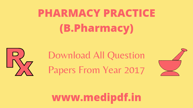 Pharmacy practice -