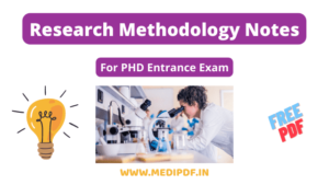 research methodology notes pdf for phd entrance exam