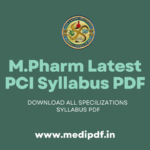 m pharm course syllabus medipdf -